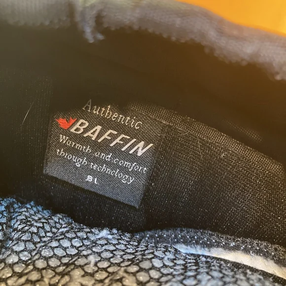 Baffin Technology Blue-Black Winter Boots Women’s Size 8 W Warm With Felts - Picture 7 of 8